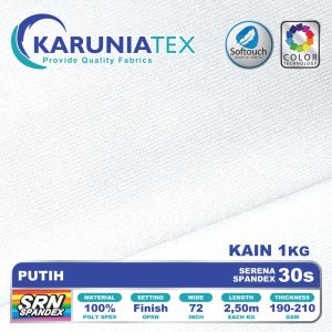 kain dryfit spandex serena